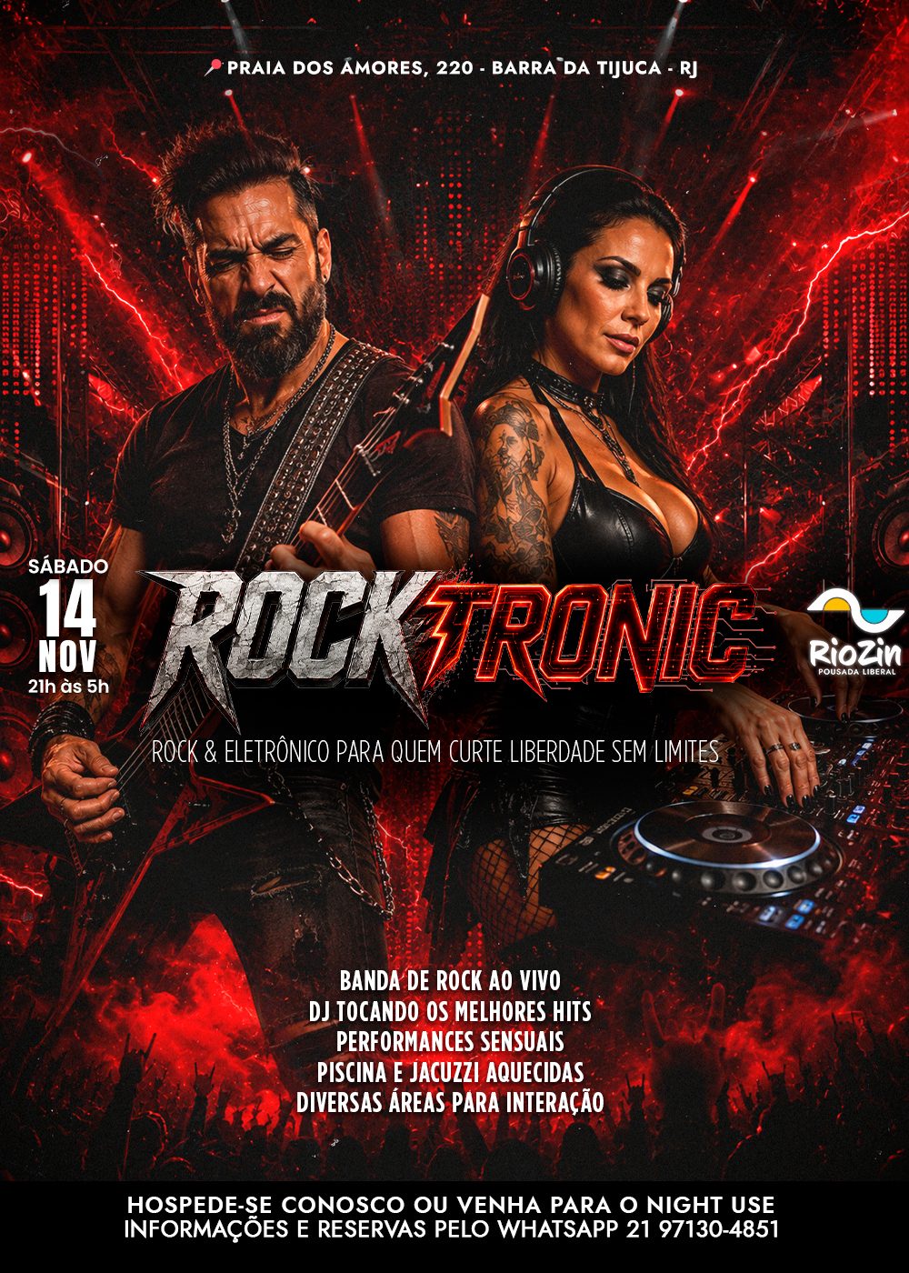Flyer de Rocktronic